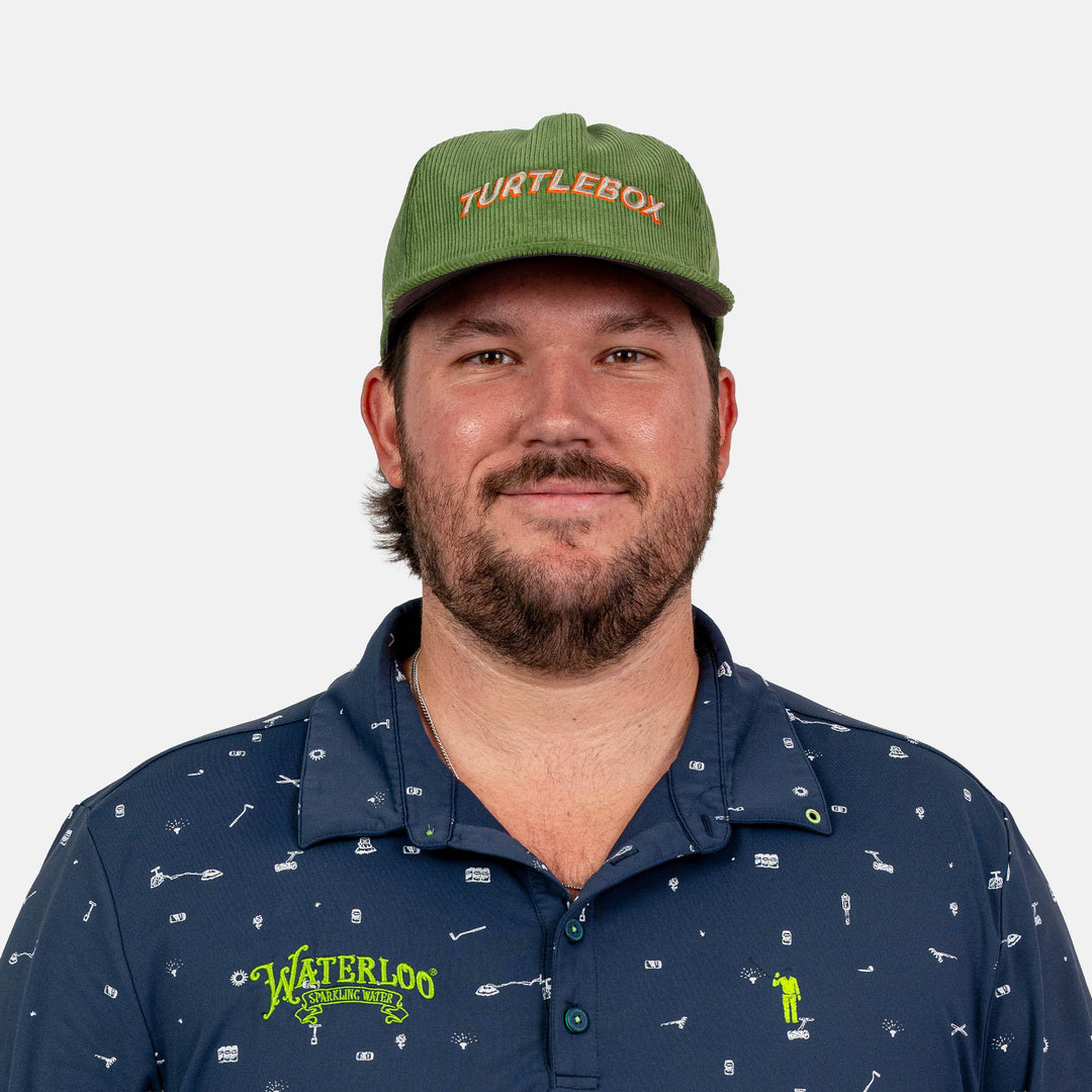 Olive Corduroy Hat
