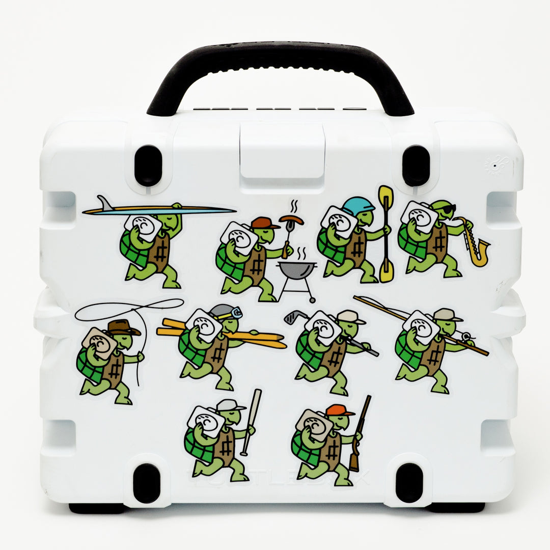 Sticker Pack - Jammin Turtles - Image 2